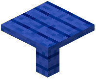 Blue Wood Platform