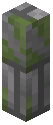 Mossy Stone Brick Post