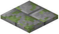 Mossy Stone Brick Step