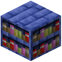 Blue Enchanted Bookshelf