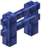Blue Enchanted Fence