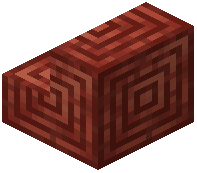 Chiseled Red Rock Brick Stairs