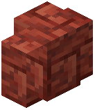 Cracked Red Rock Brick Wall