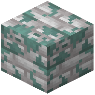 Mossy White Dacite Bricks
