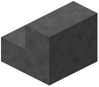 Smooth Black Sandstone Stairs