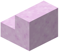 Smooth Pink Sandstone Stairs