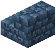 Cracked Turquoise Stone Brick Stairs