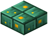 Glowing Nature Stone Brick Slab