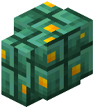 Glowing Nature Stone Brick Wall