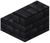 Black Argillite Brick Stairs