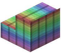 Shimmerwood Plank Stairs
