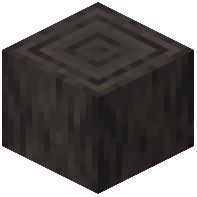 Stripped Hoary Log