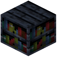 Burnt Bookshelf