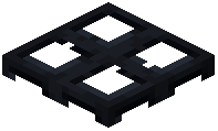 Burnt Dark Oak Trapdoor