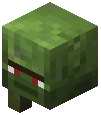 Zombie Villager Head