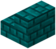Warped Nether Brick Stairs