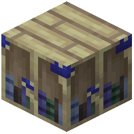 Blue Mushroom Bookshelf