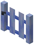 Deep Chalcedony Picket Fence Gate