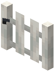 Marble Picket Fence Gate