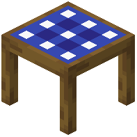 Blue Dark Table
