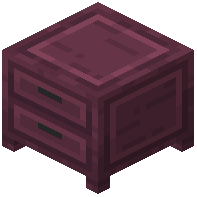 Crimson Night Stand