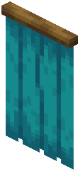 Cyan Curtain