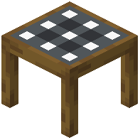 Gray Dark Table