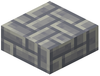 Small Andesite Brick Slab