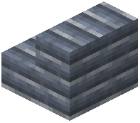 Corner Blue Brick Stairs
