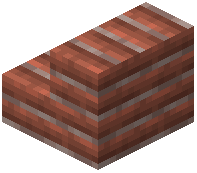 Corner Red Brick Stairs