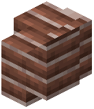 Corner Umber Brick Wall