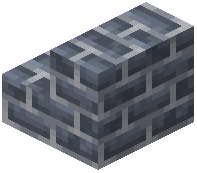 Cracked Blue Brick Stairs