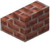 Cracked Red Brick Stairs