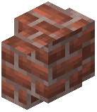 Cracked Red Brick Wall