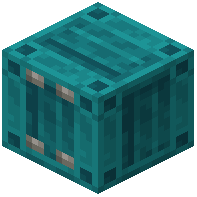 Cyan Shipping Container