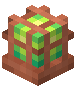 Green Copper Cage Lamp