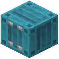 Light Blue Shipping Container