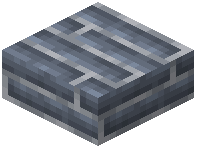 Long Blue Brick Slab