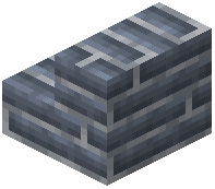 Long Blue Brick Stairs