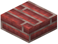 Long Scarlet Brick Slab