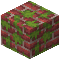 Mossy Scarlet Bricks