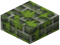 Mossy Verdant Brick Slab