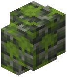 Mossy Verdant Brick Wall