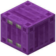 Purple Shipping Container