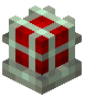 Red Zinc Cage Lamp