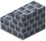 Short Blue Brick Stairs