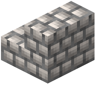 Short Pearl Brick Stairs