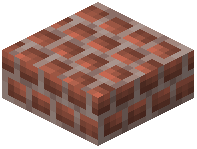 Short Red Brick Slab