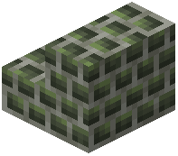 Short Verdant Brick Stairs