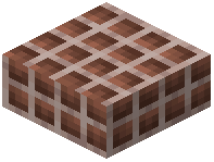 Tiled Umber Brick Slab